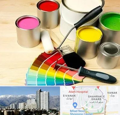 فروش رنگ پلاستیک در شهرک غرب 