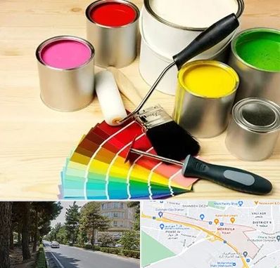 فروش رنگ پلاستیک در مهرویلا کرج 