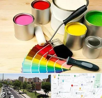 فروش رنگ پلاستیک در شهرک آزمایش