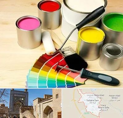 فروش رنگ پلاستیک در تربت جام