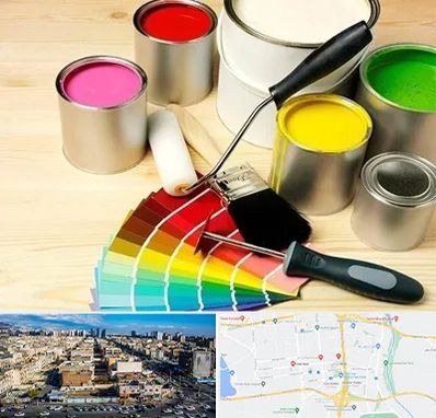 فروش رنگ پلاستیک در شهرک راه آهن 