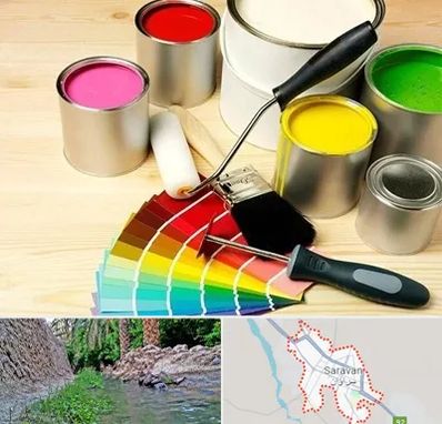 فروش رنگ پلاستیک در سراوان