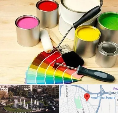 فروش رنگ پلاستیک در آرژانتین