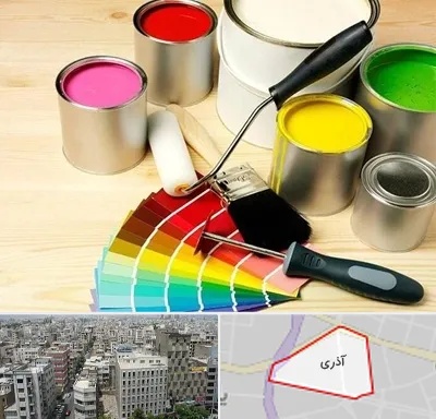 فروش رنگ پلاستیک در آذری
