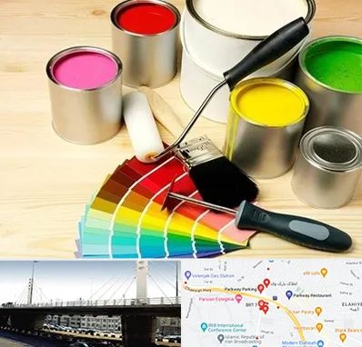 فروش رنگ پلاستیک در پارک وی 