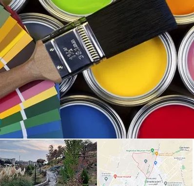 فروش رنگ روغنی در باغستان کرج 