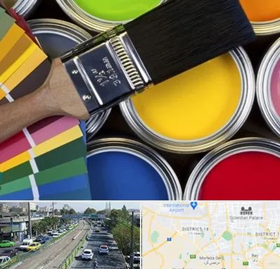 فروش رنگ روغنی در جنوب تهران 