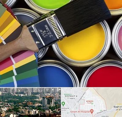 فروش رنگ روغنی در عظیمیه کرج 