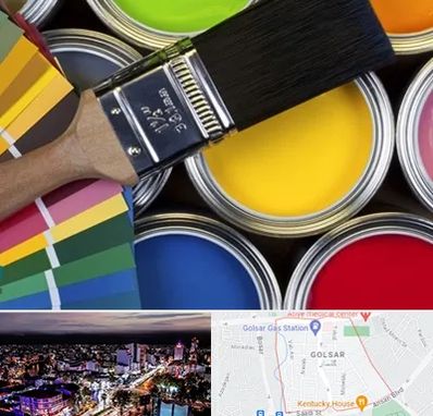 فروش رنگ روغنی در گلسار رشت 