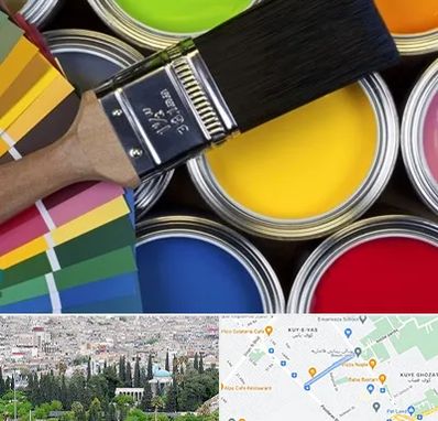 فروش رنگ روغنی در محلاتی شیراز 