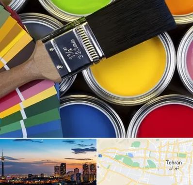 فروش رنگ روغنی در غرب تهران 