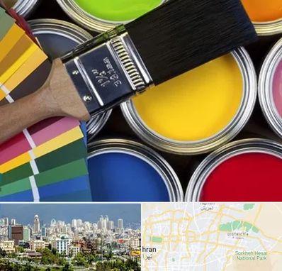 فروش رنگ روغنی در شرق تهران 