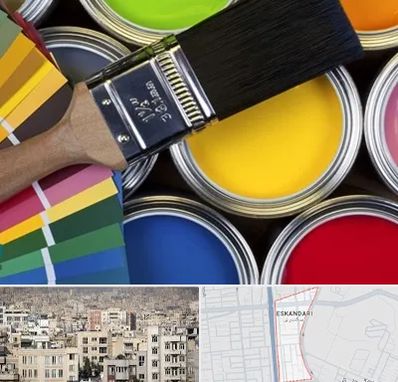 فروش رنگ روغنی در اسکندری