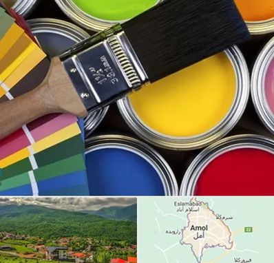 فروش رنگ روغنی در آمل