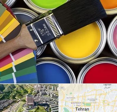 فروش رنگ روغنی در شمال تهران 