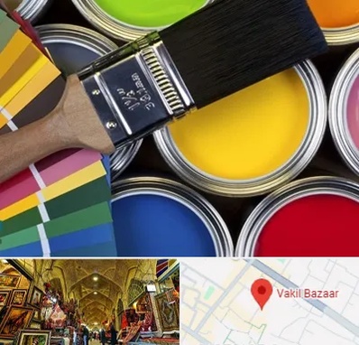فروش رنگ روغنی در بازار وکیل شیراز