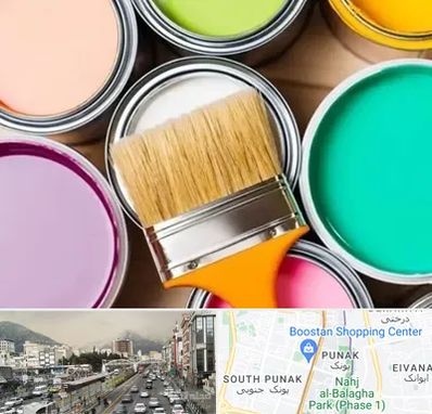 فروش رنگ استخری در پونک 