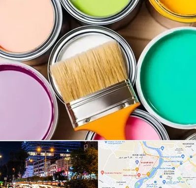 فروش رنگ استخری در کیانپارس اهواز 