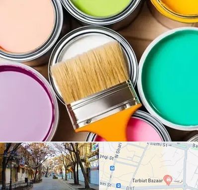 فروش رنگ استخری در تربیت تبریز