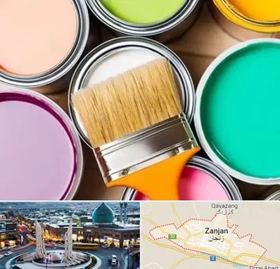 فروش رنگ استخری در زنجان