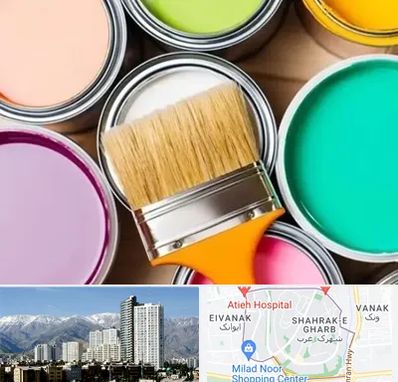 فروش رنگ استخری در شهرک غرب 