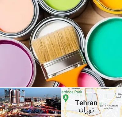 فروش رنگ استخری در صادقیه 