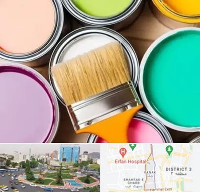 فروش رنگ استخری در ونک 