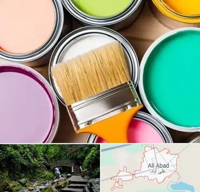 فروش رنگ استخری در علی آباد کتول