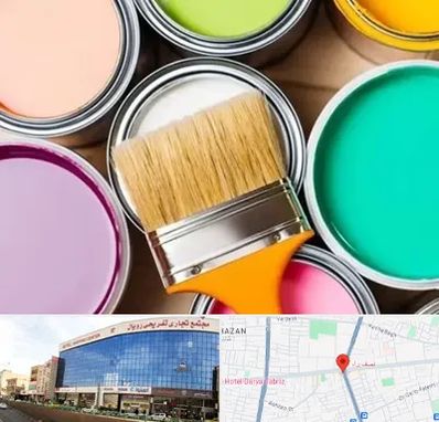 فروش رنگ استخری در نصف راه تبریز