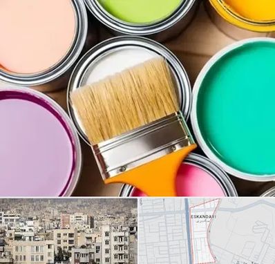 فروش رنگ استخری در اسکندری