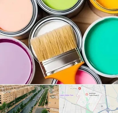 فروش رنگ استخری در فاز سه اندیشه