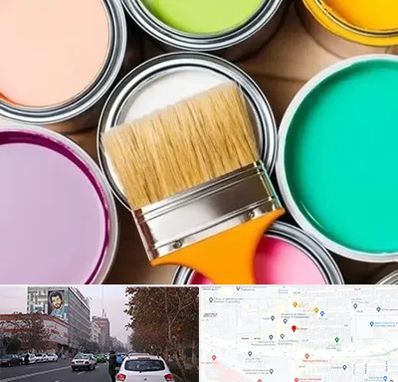 فروش رنگ استخری در کارگر شمالی 