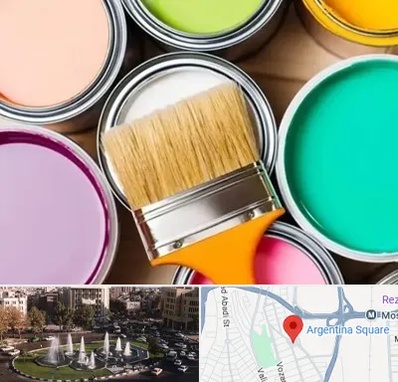 فروش رنگ استخری در آرژانتین