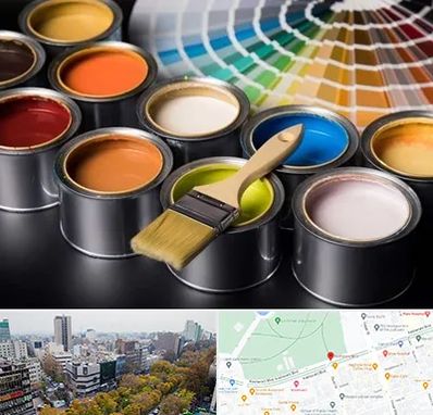 عمده فروشی رنگ ساختمانی در بلوار کشاورز 