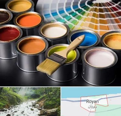 عمده فروشی رنگ ساختمانی در رویان