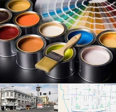 عمده فروشی رنگ ساختمانی در 17شهریور