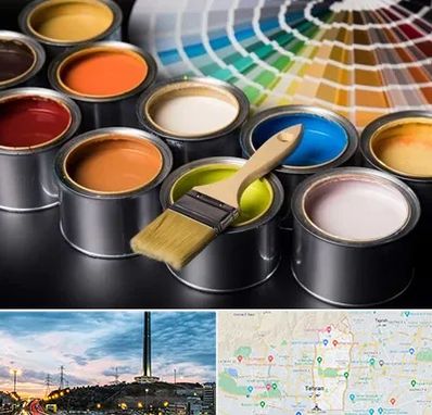 عمده فروشی رنگ ساختمانی در منطقه 2 تهران 