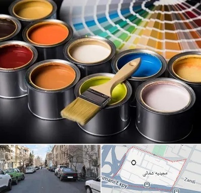 عمده فروشی رنگ ساختمانی در مجیدیه شمالی