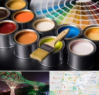 عمده فروشی رنگ ساختمانی در منطقه 3 تهران 