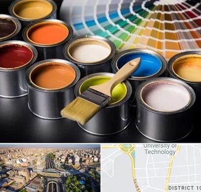 عمده فروشی رنگ ساختمانی در استاد معین 