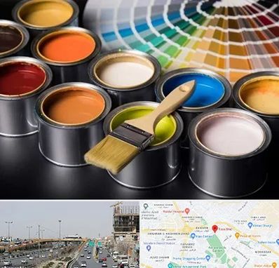 عمده فروشی رنگ ساختمانی در بلوار توس مشهد 