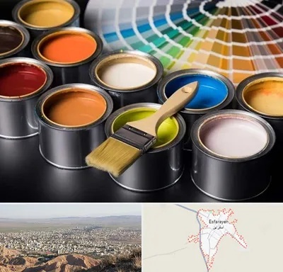 عمده فروشی رنگ ساختمانی در اسفراین