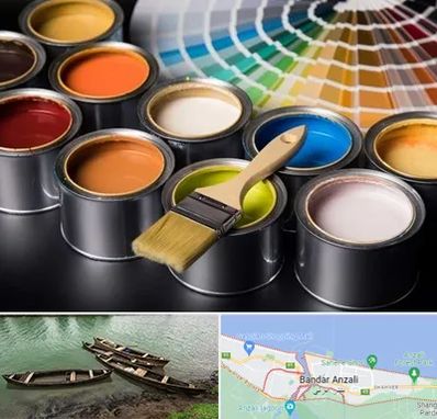 عمده فروشی رنگ ساختمانی در بندر انزلی