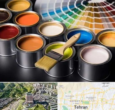 عمده فروشی رنگ ساختمانی در شمال تهران 