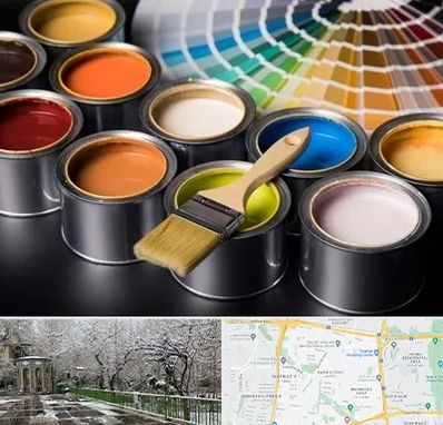 عمده فروشی رنگ ساختمانی در باغ فیض