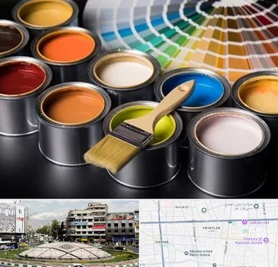 عمده فروشی رنگ ساختمانی در مرکز تهران