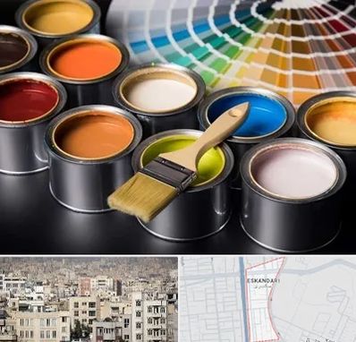 عمده فروشی رنگ ساختمانی در اسکندری