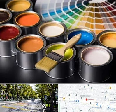 عمده فروشی رنگ ساختمانی در میرداماد