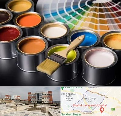 عمده فروشی رنگ ساختمانی در حکیمیه 