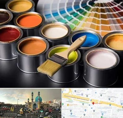 عمده فروشی رنگ ساختمانی در رسالت 